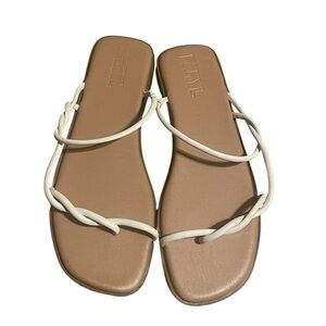 Farylrobin Quinton Sandals, Bone, Size 8.5, EUC